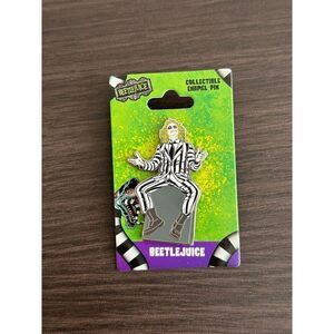 Beetlejuice Gravestone Beetlejuice Enamel Pin